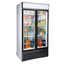 double door visi cooler​
