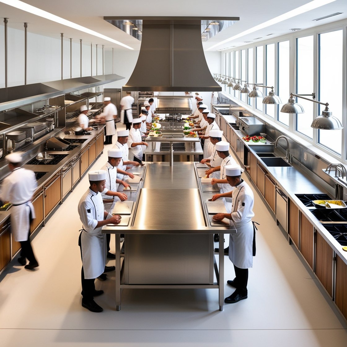 hotel Kitchen Layout Designing