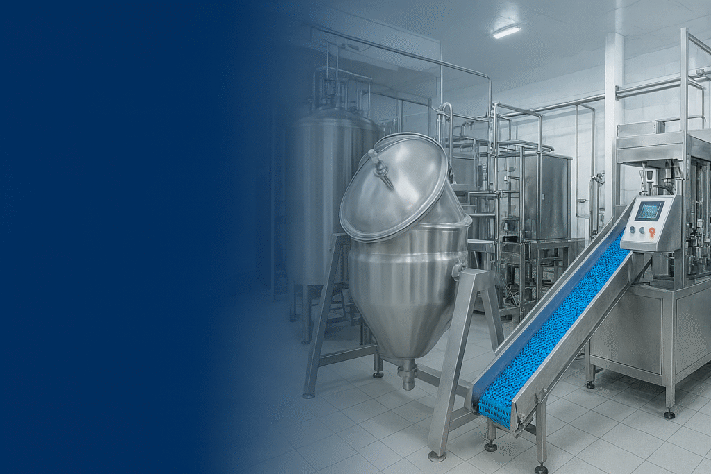 How Food Tech Industries Is Transforming India’s Food Processing Sector with Advanced Stainless-Steel Machinery