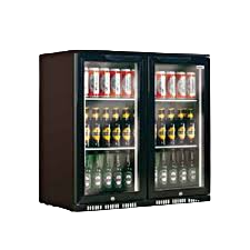 2 Door Back Bar - Refrigeration Equipment