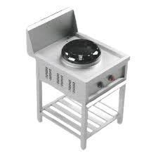 Chinese Single Burner Gas Range - Commercial Kitchen Equipment - Image 2