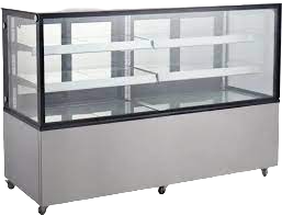 Display Counter Straight Glass - Commercial Kitchen Equipment - Image 2