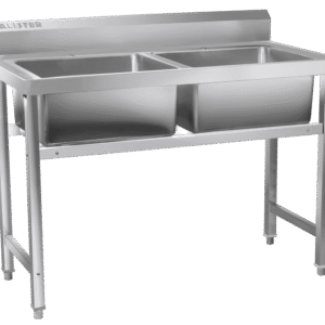 Double Sink Unit - Blender & Juicer, Commercial Kitchen Equipment